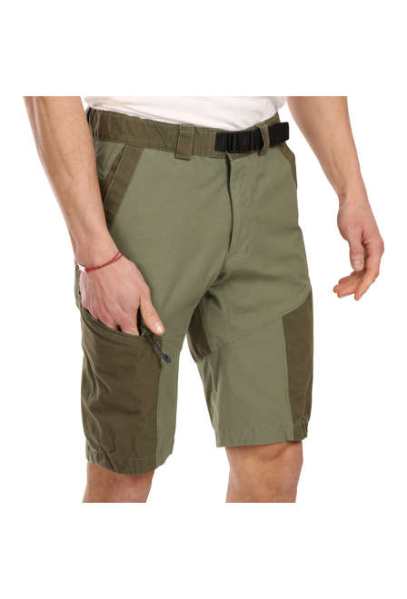 Fotogalerie Pánské outdoorové kalhoty FREMONT SHORTS khaki
