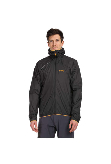 Fotogalerie Pánská outdoorová bunda ZERO anthracite/mango
